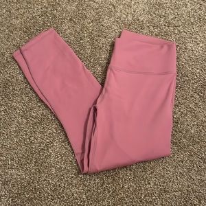 Fabletics pink leggings size Small.